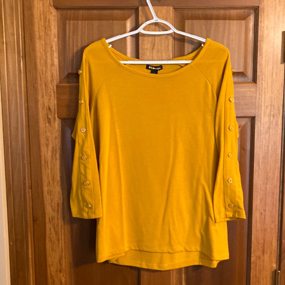 Gold sweater